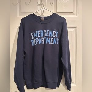 Emergency department sweatshirt